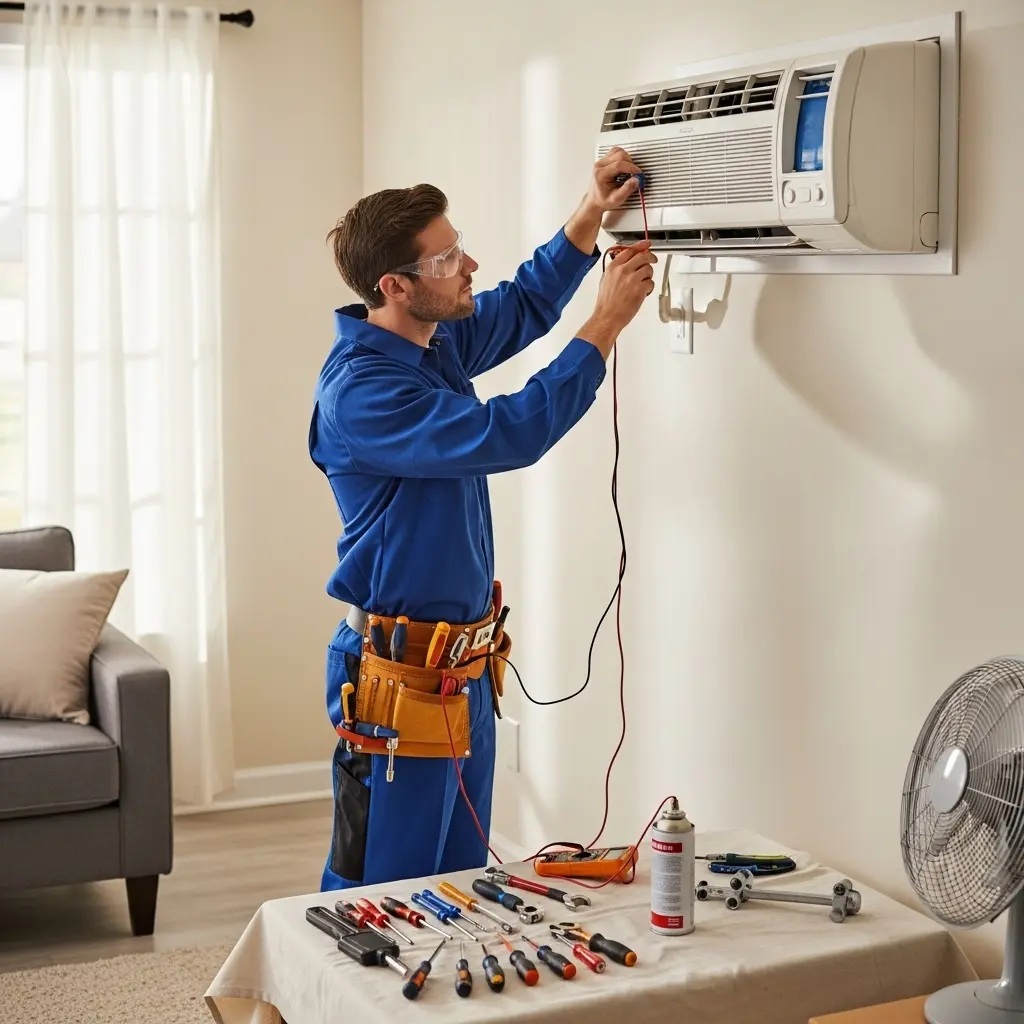 Soma Tcl Tcl klima gaz dolumu ve bakım – Enerji verimliliği artırıldı. - Teknik servis örneği